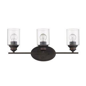 Acclaim Lighting Gemma 3-Light Oil-Rubbed Bronze Modern Vanity Light