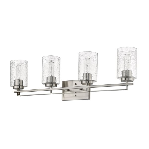 Acclaim Lighting Orella 4-Light Modern Satin Nickel Modern Vanity Light