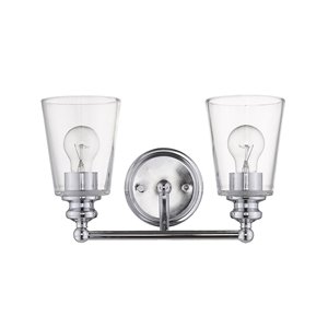 Acclaim Lighting Ceil 2-Light Chrome Modern Vanity Light