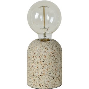 Lampe de Table Wolseley de Notre Dame Design, 5,5 po, gris