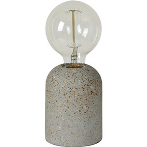Lampe de Table Baso de Notre Dame Design, 5,5 po, brun