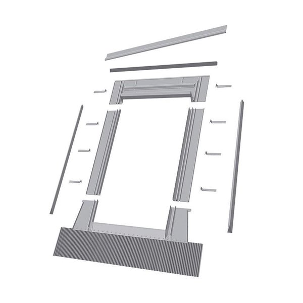 Fakro EHW High Profile Step Flashing Kit for Roof Access Window Compatible with FWU 3746 - 38.5-in x 47.75-in