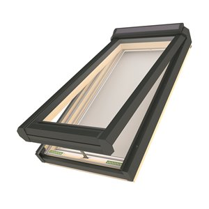 FAKRO 21 x 46 Deck Mount Solar Venting Laminated Glass Skylight