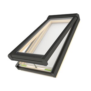 FAKRO 44 x 46 Deck Mount Electric Venting Laminated Glass Skylight