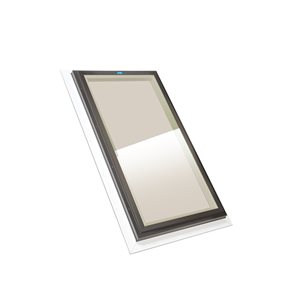 Columbia 2ft x 3ft Fixed Self Flashing Double Pane Bronze Glass Skylight