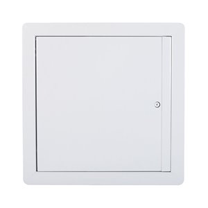 Panneau d'accès isolé coupe-feu avec ouverture vers le haut de Best Access Doors en métal, 36 po x 22 po, blanc
