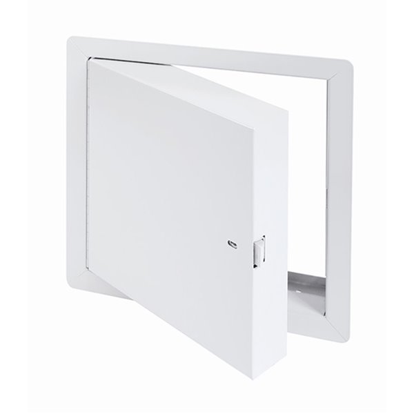 Panneau d’accès isolé, homologué contre le feu de Best Access Doors en métal, 18 po x 18 po, blanc