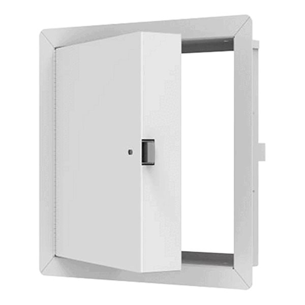 Panneau d’accès isolé Best Access Doors en métal blanc résistant au feu 12 po x 12 po x 3 po