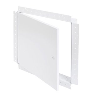 Panneau d'accès universel avec bride de boue de Best Access Doors, 16 po x 16 po, blanc
