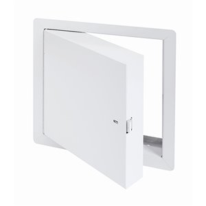 Panneau d'accès isolé, homologué contre le feu de Best Access Doors en métal, 22 po x 22 po, blanc