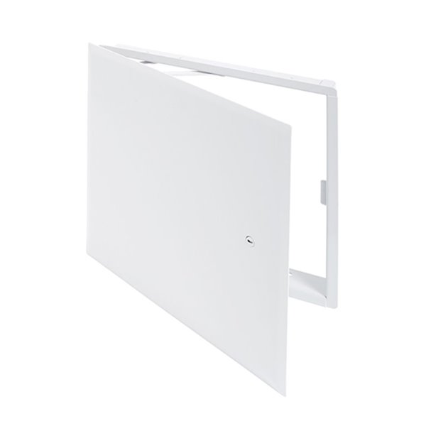 Panneau d’accès esthétique avec bride cachée de Best Access Doors, 24 po x 24 po, blanc