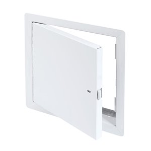 Panneau d'accès coupe-feu non isolé de Best Access Doors en métal, 24 po x 24 po, blanc