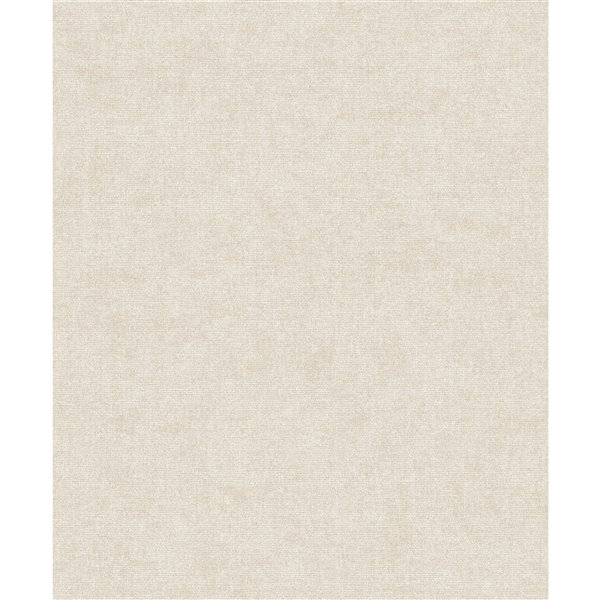 Advantage Geo Nina Non-Woven and Unpasted Wallpaper - Abstract Pattern - 57.8-sq. ft. - Beige/Grey
