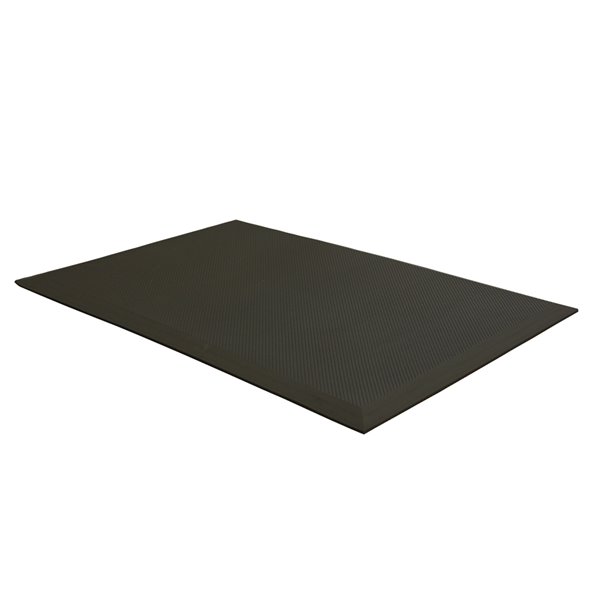 Tapis antifatigue ultime de ComfortBoost, 2 pi x 3 pi, noir