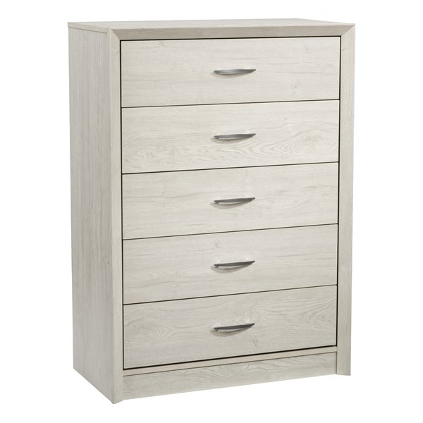 Corliving Newport Contemporary White, What To Put On Tall Dresser