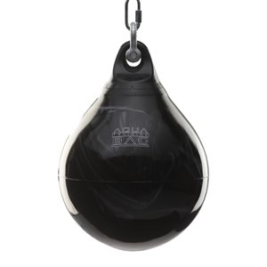 Sac d'entraînement de Aqua Training, 15 po, 75 lb, faneuse noir