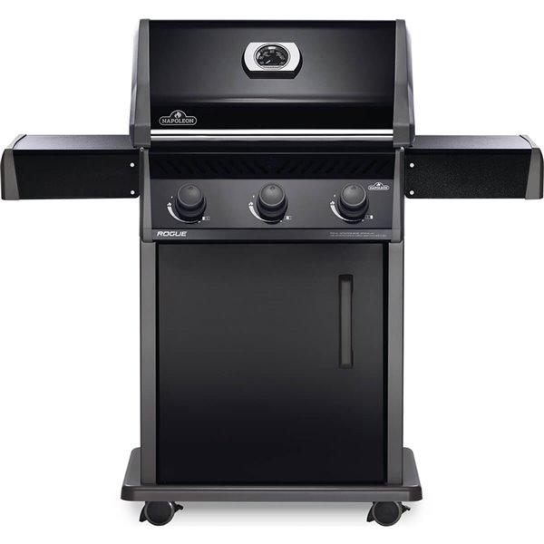 Napoleon Rogue Series Stainless Steel Natural Gas Grill - 3-Burner - 42,000-BTU - Black