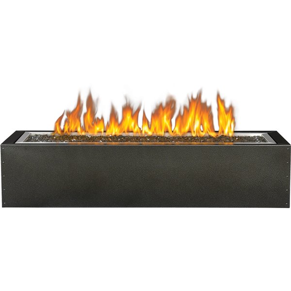 Napoleon Patioflame Series Aluminum, Lp Gas Outdoor Fire Pit With Aluminum Mantel