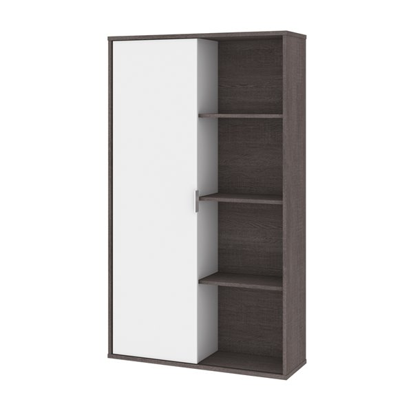 Bestar Pro-Linea Storage Cabinet - 35.6-in - White