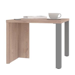 Table basse rectangulaire Lucida de Bestar, 19 po x 24 po, brun rustique