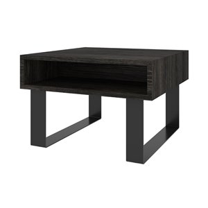 Table basse rectangulaire Lyra de Bestar, 16 po x 24 po, chêne noir