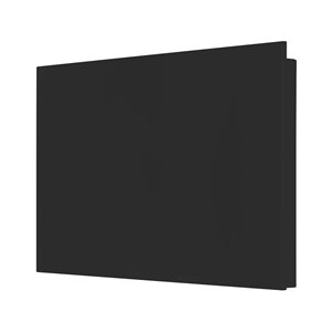 Convecteur mural 1500 watts Mirage de Stelpro, 208 V/240 V, 30,38 po x 19,25 po, noir