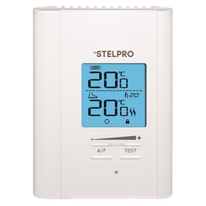 Thermostat électronique à programmation unique 45900-T/R - CABLES de Stelpro, 120-240 V/5 MA