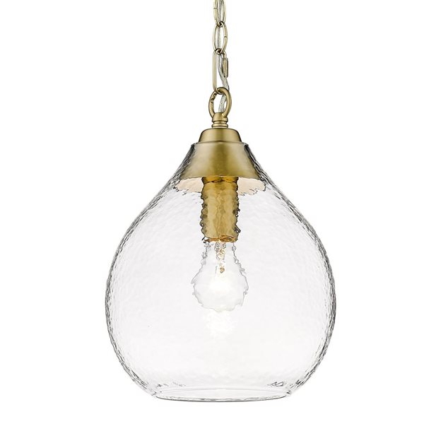 Golden Lighting Ariella Small Pendant - Modern/Contemporary - Brushed Champagne Bronze/Brown