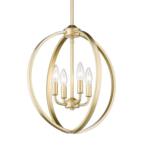 colson 4 light chandelier