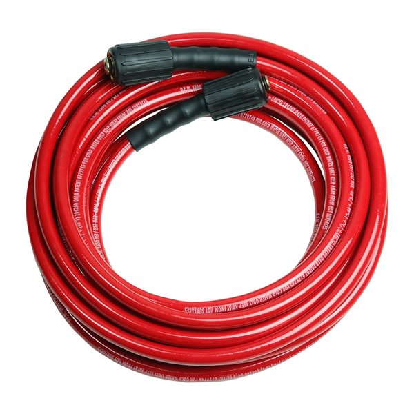 Car Washer Water Pipe,Cleaning Extension Hose,Water Hose for Pressure Cleaner.1/4 in x 25 ft 3,300 PSI. High Pressure Washer Hose 