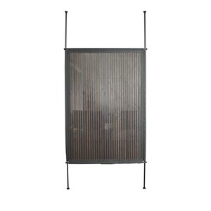 Panneau d'intimité Versailles Home Fashions, bambou, 48 po x 68 po, gris