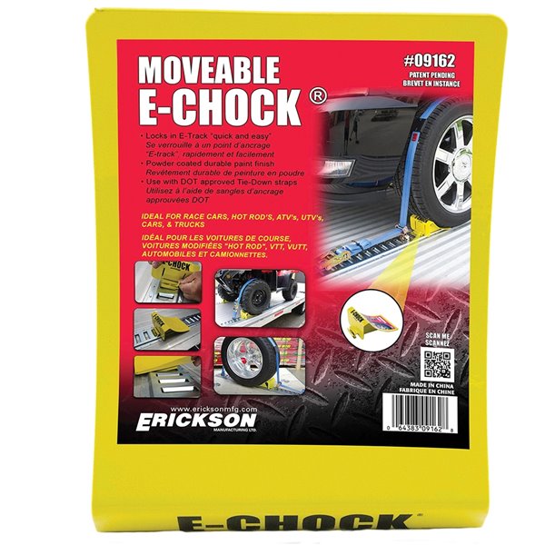 Erickson E-Track Wheel Chock 09162 | RONA