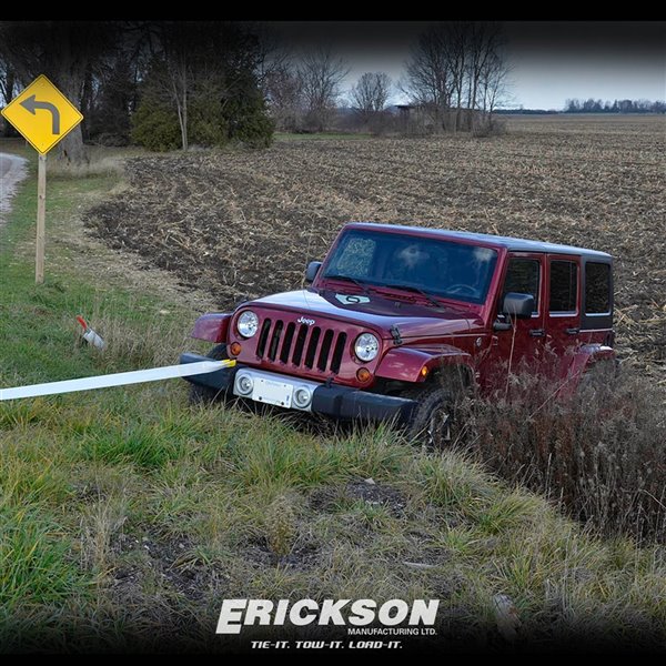 Erickson Recovery Strap Bulk - 30 ft. - 35,000 lbs