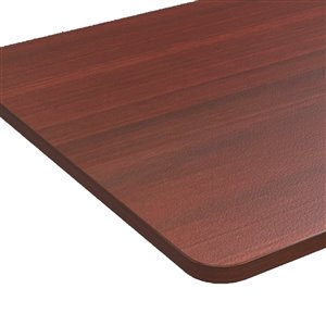United Canada Table Tops Modern Contemporary Adjustable - 60-in - Red Matte