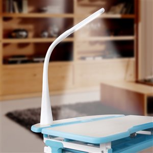 Lampe de bureau DEL pour enfants d'United Canada, blanc