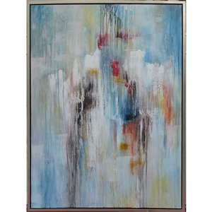 Design Living Abstract Wall Art - 9.26-in x 36-in - Multi