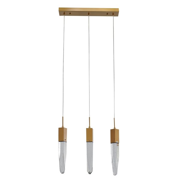 Design Living Island Lighting - Gold - 3-Light