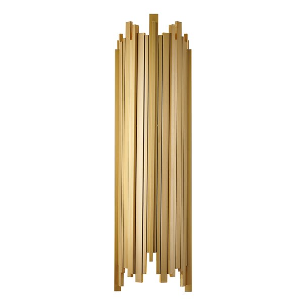 Design Living Wall Sconce - 5.5-in - 2-Light - Gold