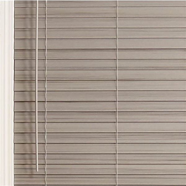 allen + roth Cordless Horizontal Blind with 2in Vinyl Slat 24in x