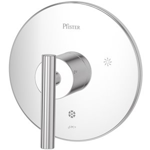 Robinetterie de bain et douche à valve Contempra de Pfister, chrome poli