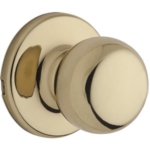 Weiser Fairfax Passage Knobs - Brass