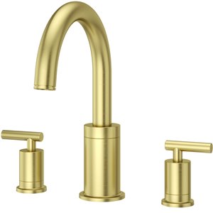 Robinetterie de baignoire à 2 poignées Contempra de Pfister, or brossé