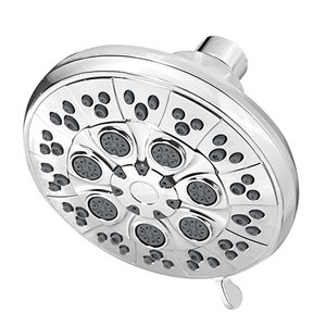Pomme de douche à 5 fonctions Restore de Pfister, 2,5 GPM, chrome Poli
