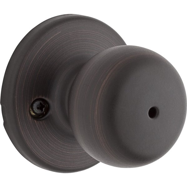 Weiser Fairfax Privacy Knobs - Venetian Bronze