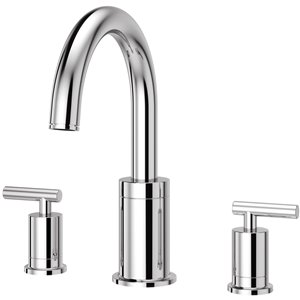 Robinetterie de baignoire à 2 poignées Contempra de Pfister, chrome poli