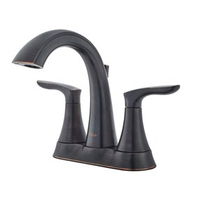 Robinet de salle de bain à 2 poignées Weller de Pfister, 4 po, bronze