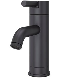 Robinet de salle de bain monocommande Contempra de Pfister, noir
