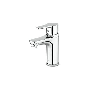 Pfister Pfirst Modern Single Control Bathroom Faucet With Push and Seal - Chrome