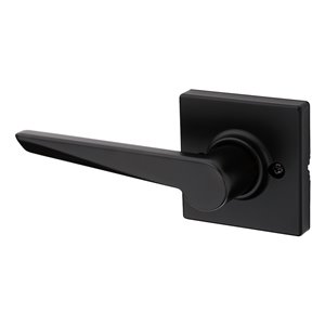 Weiser Tristan Square Rose Half Dummy Levers - Black
