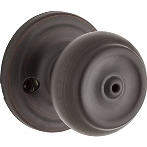 Weiser Phoenix Privacy Knobs - Venetian Bronze